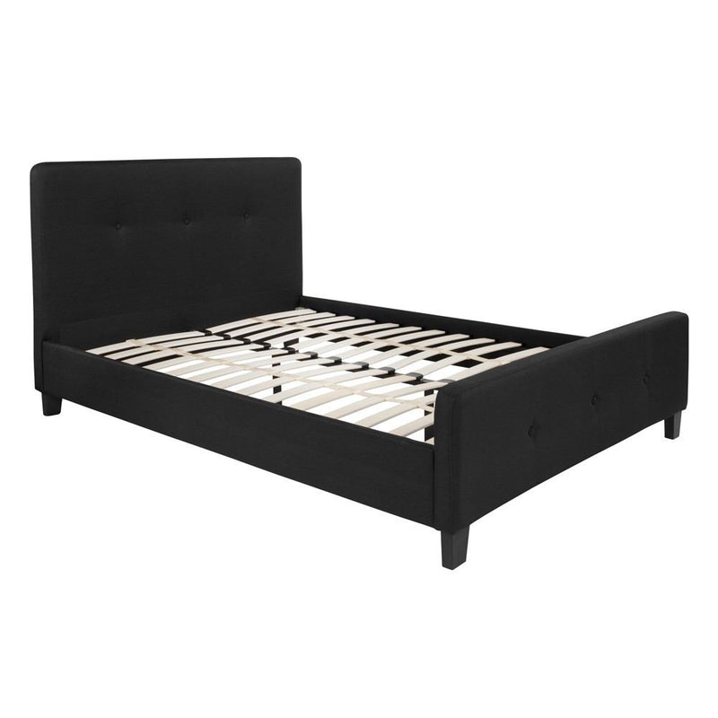 Flash Furniture Tribeca Full Size Tufted Upholstered Platform Bed