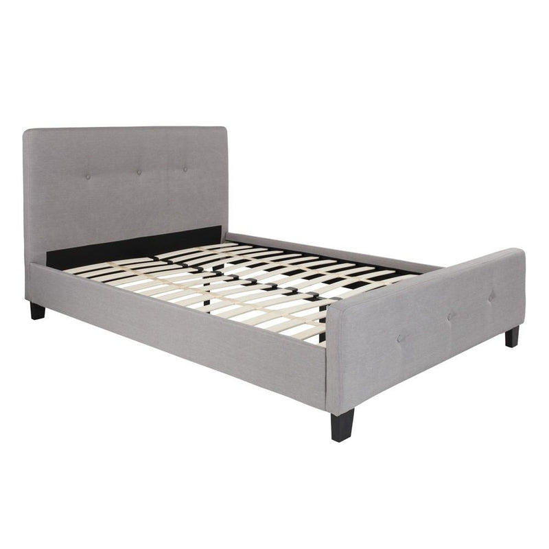 Flash Furniture Tribeca Full Size Tufted Upholstered Platform Bed