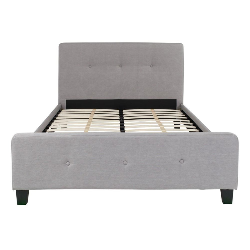 Flash Furniture Tribeca Full Size Tufted Upholstered Platform Bed