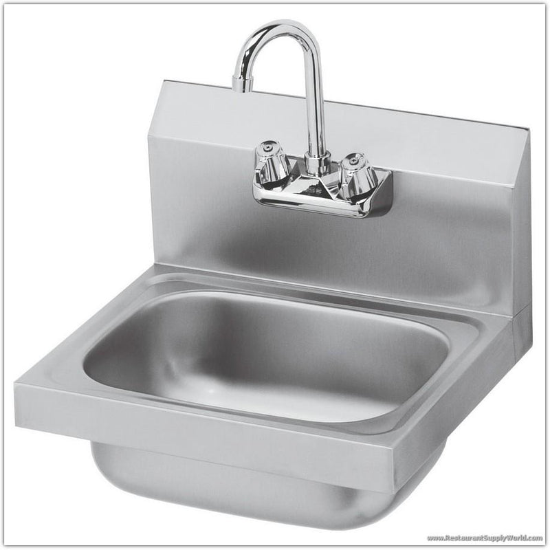 16" Commercial Stainless Steel Hand Sink