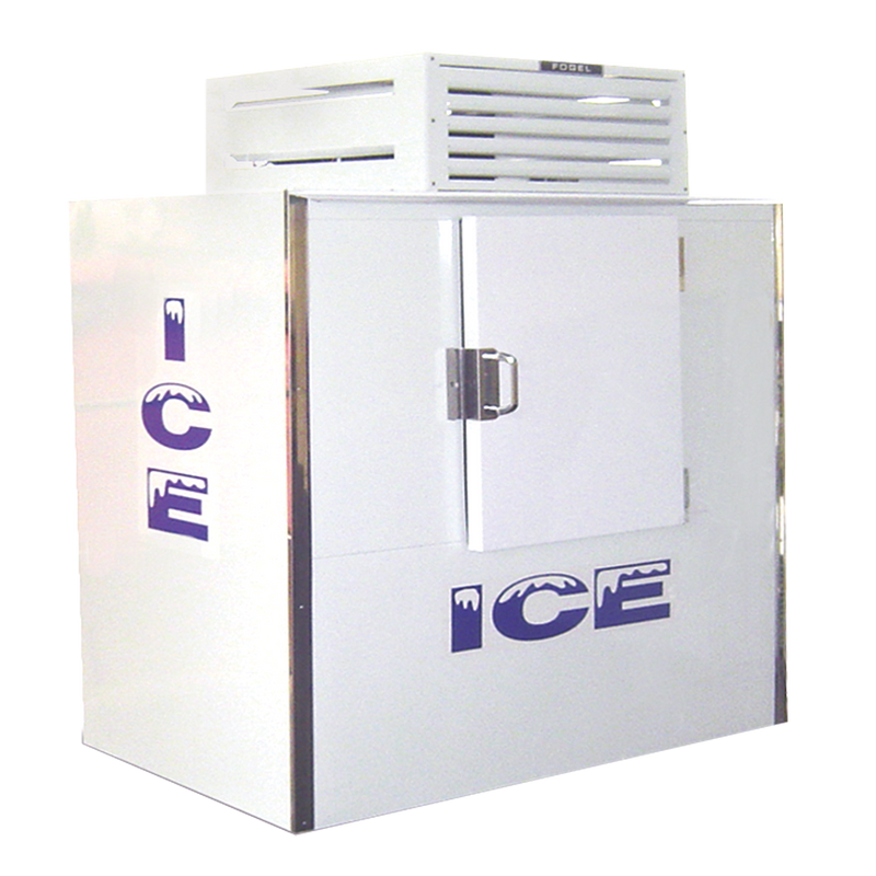 Fogel 55.5" Wide Bagged Ice Merchandiser (125) 7 lb. Bag Capacity