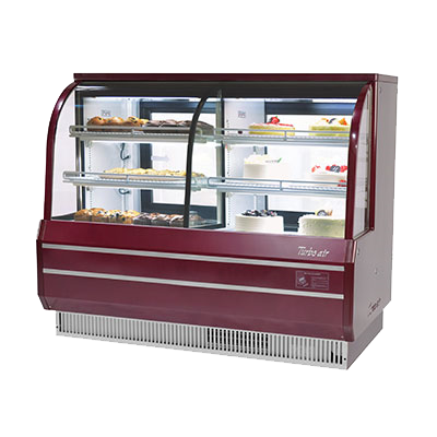 Turbo Air 60.5" Wide Stainless Steel Combi Dry & Refrigerated Display Case