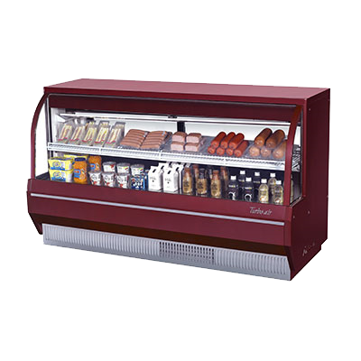 Turbo Air 72.5" Wide Stainless Steel Refrigerated Deli Display Case