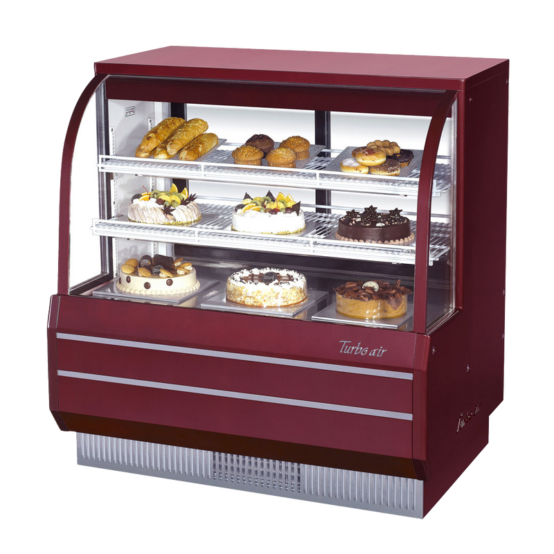 Turbo Air 48.5" Wide Stainless Steel Refrigerated Display Case