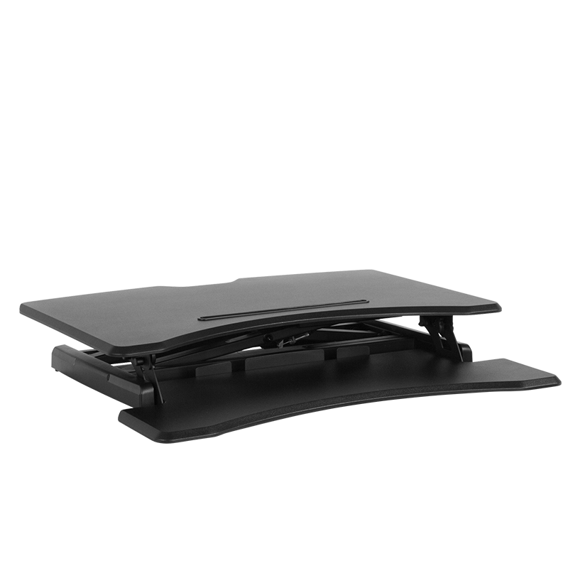 HERCULES Series 30.25"W Black Sit / Stand Height Adjustable Ergonomic Desk by Flash Furniture