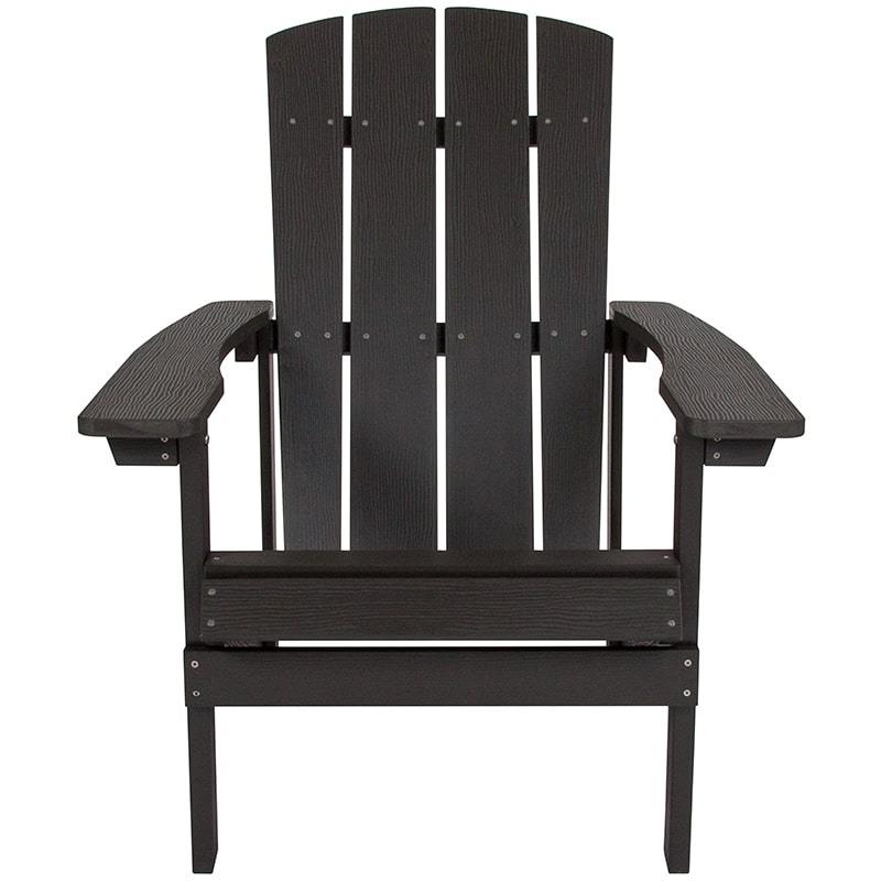 Charlestown All-Weather Adirondack Chair Faux Wood by Flash Furniture