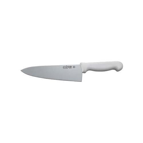 Winco KW-8P 8" Cooks Knife with Easy Grip Plastic Handle