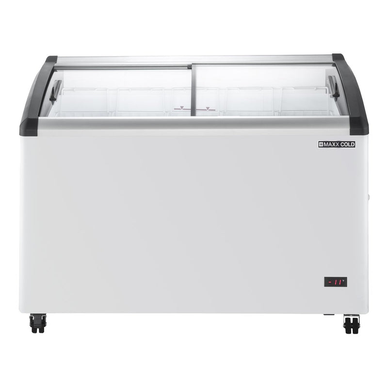 MXF48CHC-5 Curved Top Display Chest Freezer