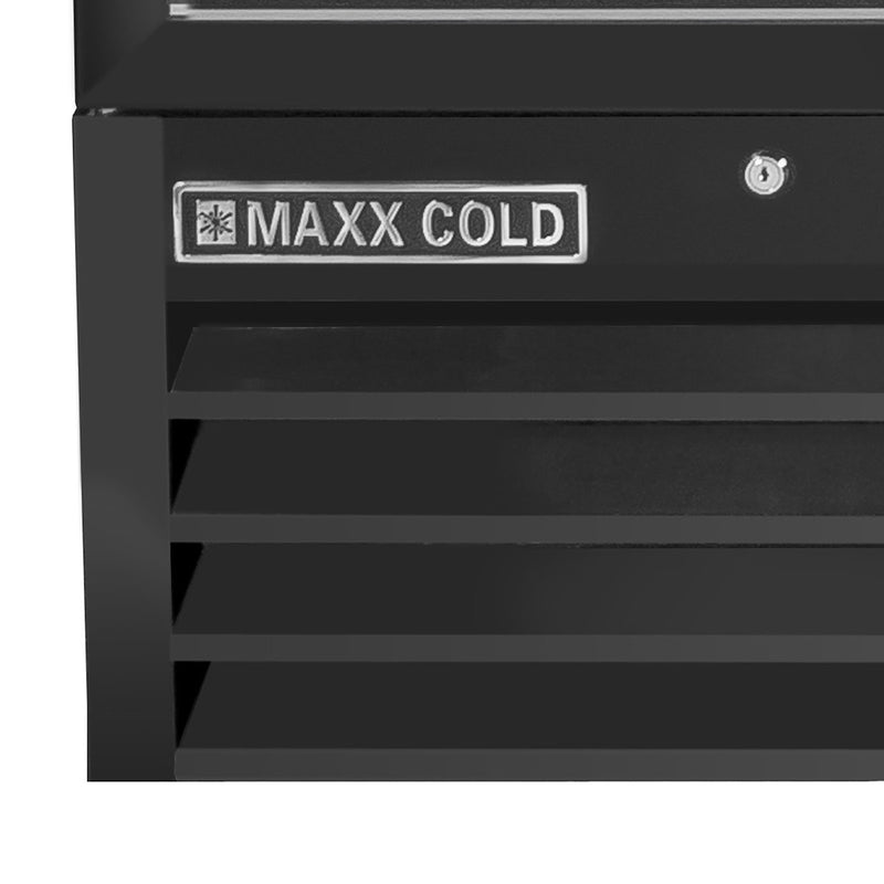 MXM3-72RBHC Merchandiser Refrigerator, Free Standing