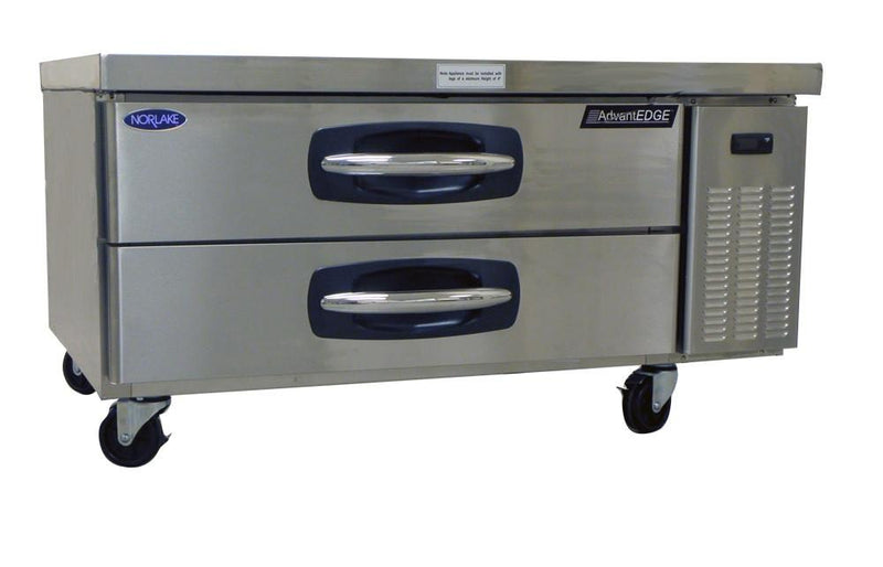 Nor-Lake NLCB48 48" Wide Refrigerated Chef Base, 2 Drawer