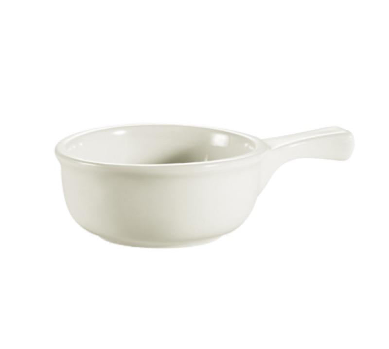 CAC China OC-15-W 15 Ounce Onion Soup Crock (Case Of 24) - White