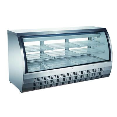 Omcan |50080|  Refrigerated Deli Display Case 82"W (RS-CN-0200-S)