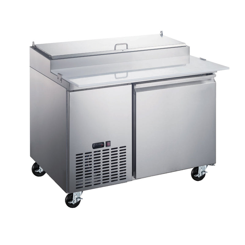 Omcan |50042| Refrigerated Pizza Prep Table 50"W