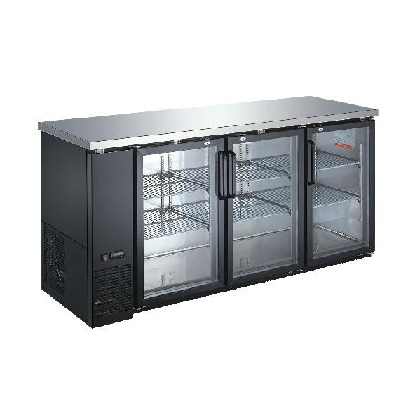 Omcan |50062| Refrigerated Back Bar Cooler reach-in