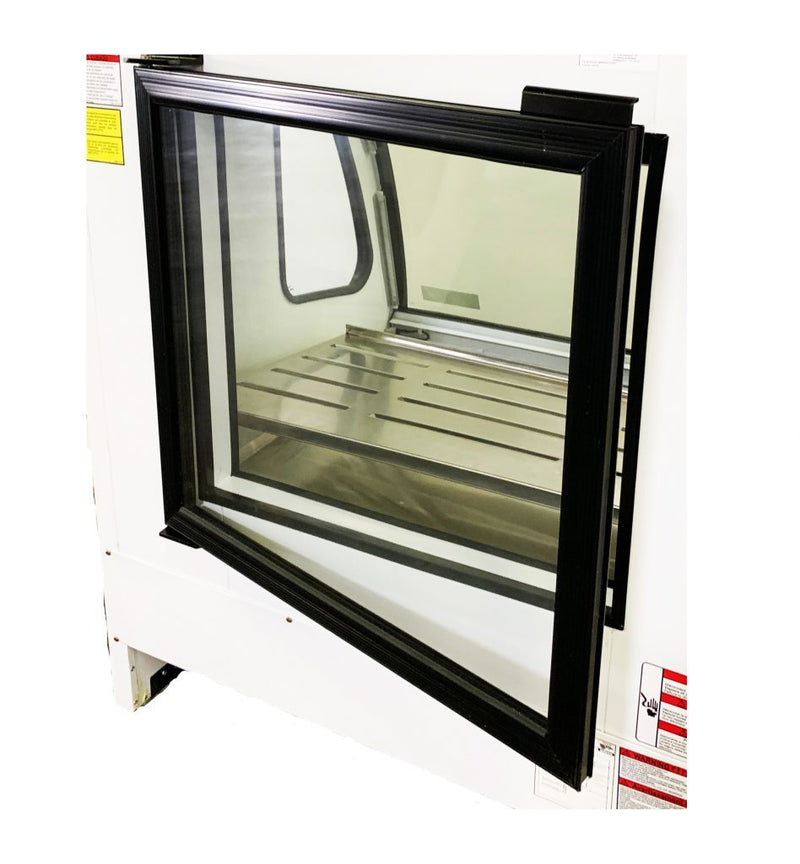 Pro-Kold DDC-40 Curved Glass 40" Refrigerated Deli Case - Available in White, Black or S/S Finish