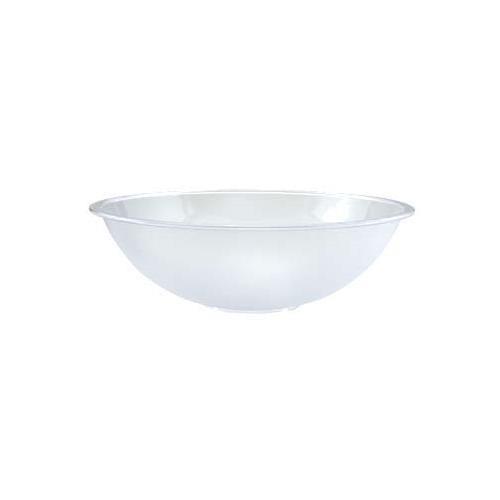 Winco PBB-15 15.75" Dia Polycarbonate Pebbled Bowl