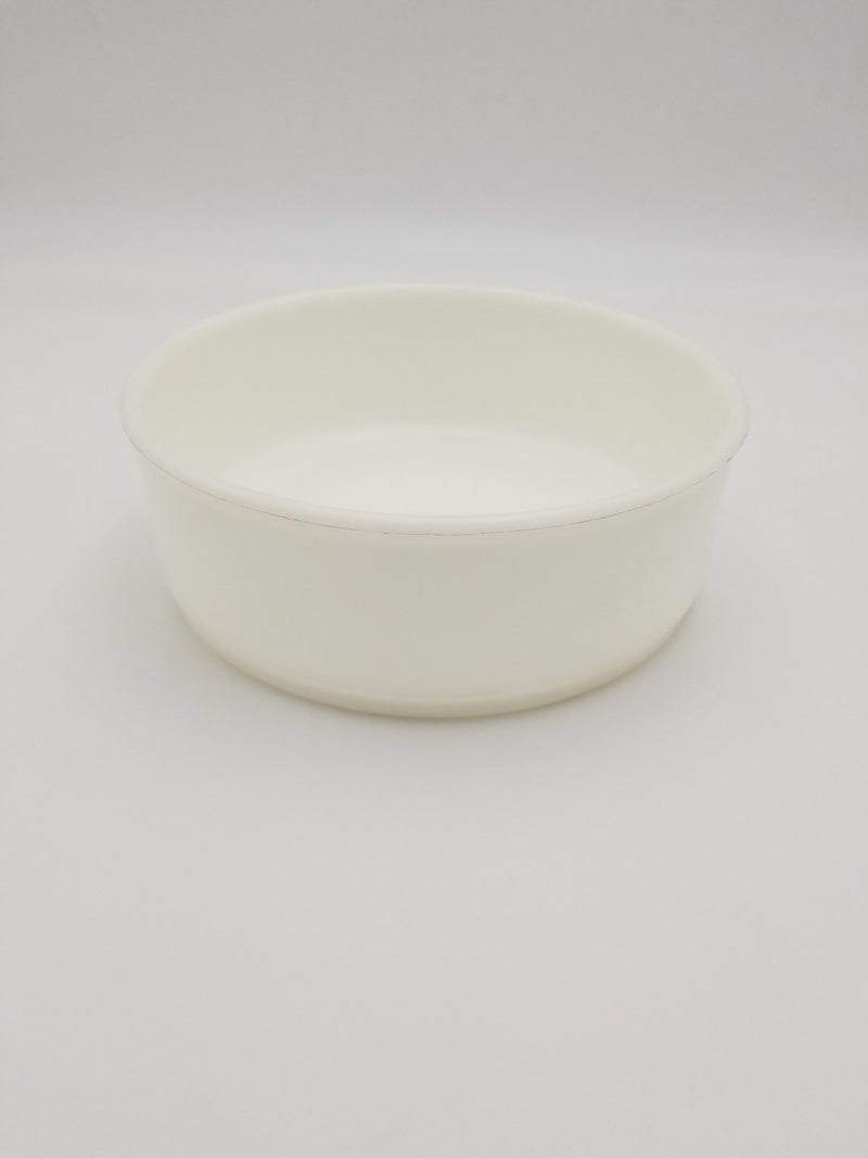 NYED 48oz Poly Dough Pans, White - (Qty of 5) 48DPW-5