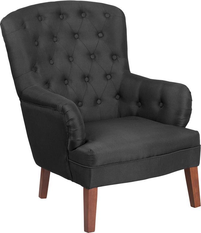 Flash Furniture Hercules Arkley Series Fabric Tufted Arm Chair