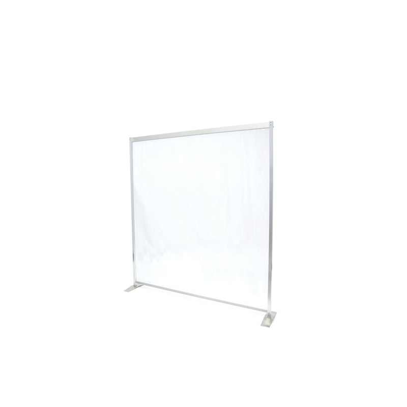 American Metalcraft RPC60 60" Clear Portable Restaurant Partition