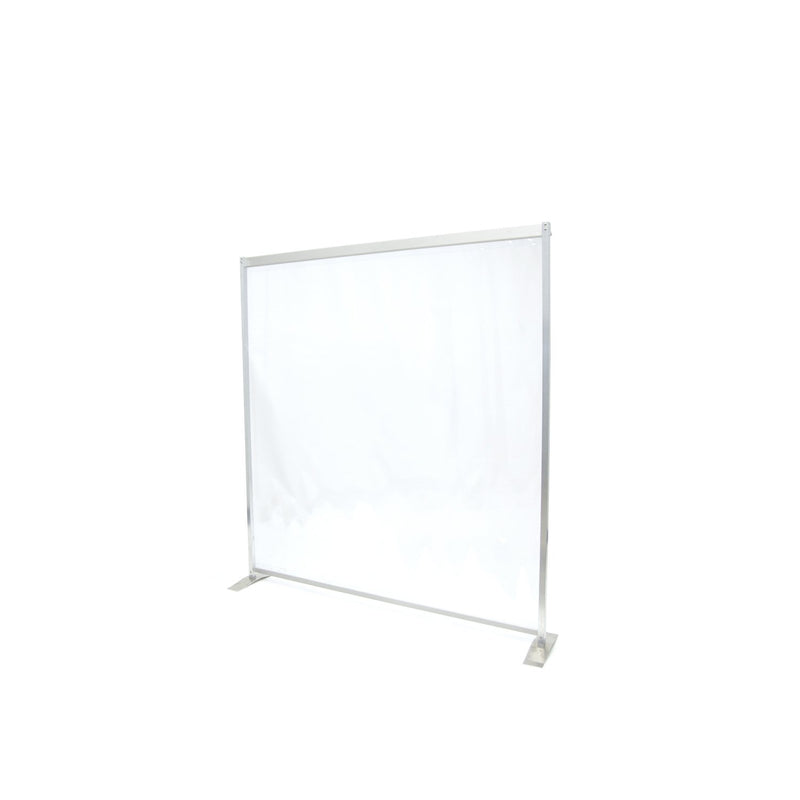 American Metalcraft RPC72 72" Clear Portable Restaurant Partition