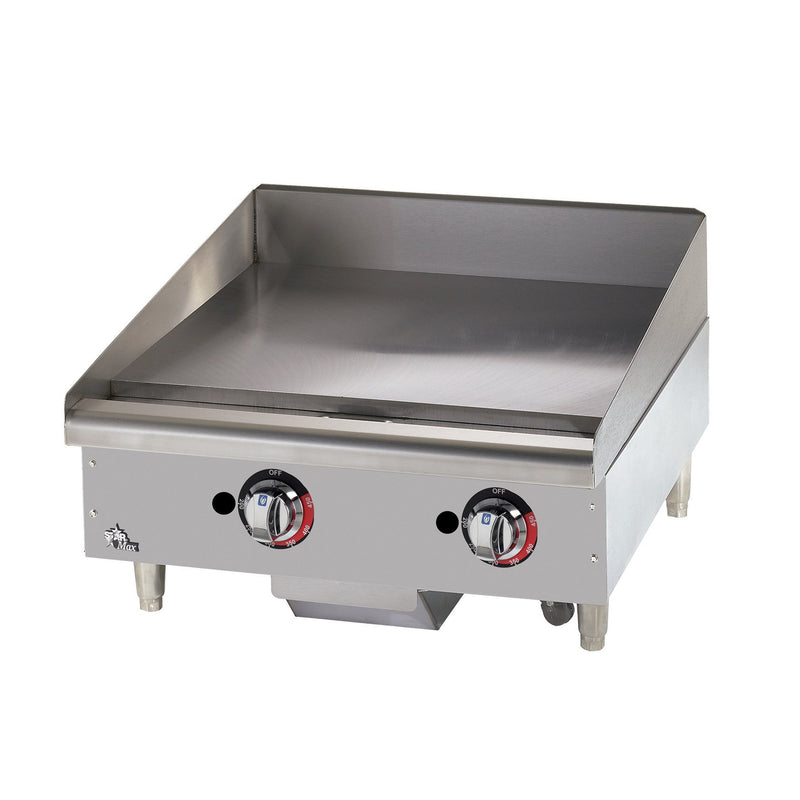 Star 624TF 24" Star Max Countertop Heavy Duty Gas Griddle