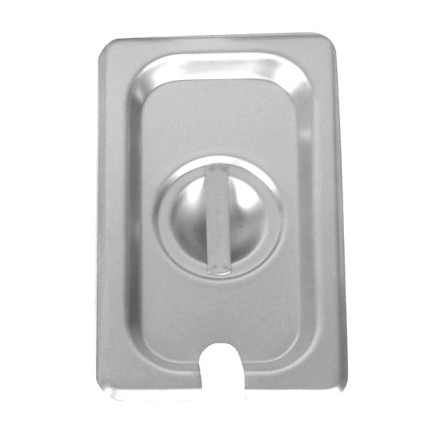 Sixth-Size S/S Steam Pan Cover, Slotted- Quantity of 3 STPA7160CS