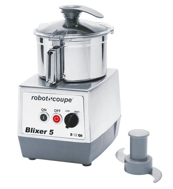 Robot Coupe Blixer 5 Food Processor with 5.5 Qt. Stainless Steel Bowl and Two Speeds - 3 hp