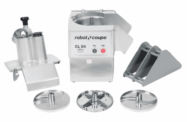 Robot Coupe CL50 Ultra Pizza Continuous Feed Food Processor - 1 1/2 hp