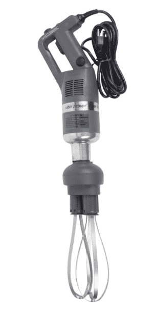 Robot Coupe CMP250 Combi Compact Immersion Blender with 10" Blending arm and 8" Whisk - 120V