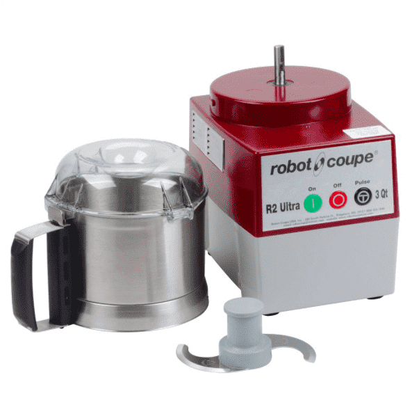 Robot Coupe R2N Ultra B Food Processor with 3 Qt. Stainless Steel Bowl - 1 hp