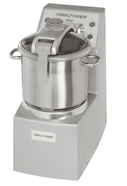 Robot Coupe R20 Vertical Food Processor with 20 Qt. Stainless Steel Bowl - 5 1/2 hp