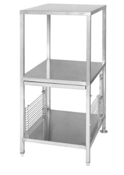 Cleveland ES2446 24" x 29" Stationary Equipment Stand for Cleveland Steamers, Undershelf