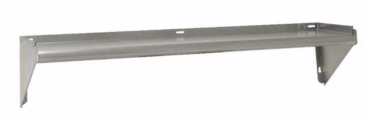 Advance Tabco WS-KD-60 Solid Wall Mounted Shelf, 60"W x 11 1/8"D, Stainless