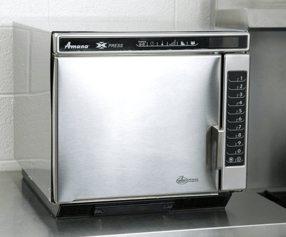 Amana Xpress JET19V Jetwave High-Speed Accelerated Cooking Ventless Countertop Oven