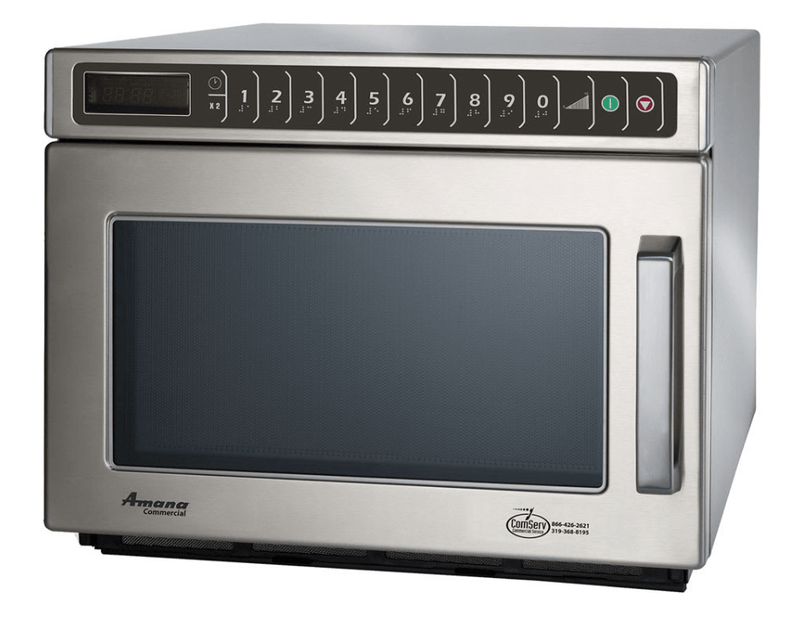 Amana MDC182 1800w Commercial Microwave with Touch Pad, 240v/1ph