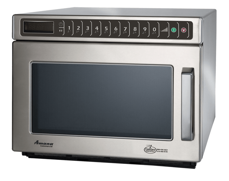 Amana MDC12A2 1200w Commercial Microwave w/ Touch Pad, 120v