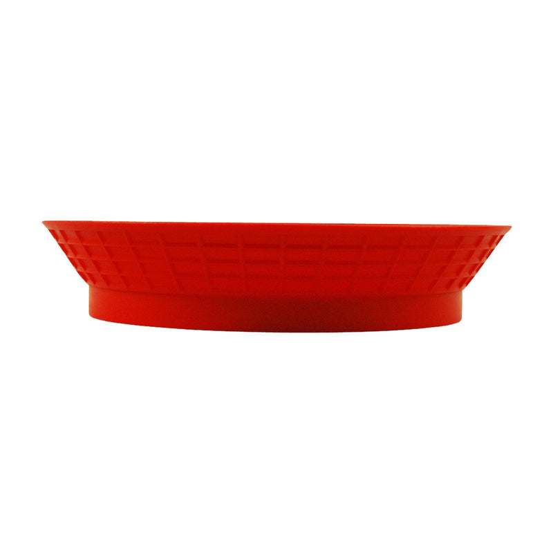 Tablecraft 15759R Red Round Platter w/Base