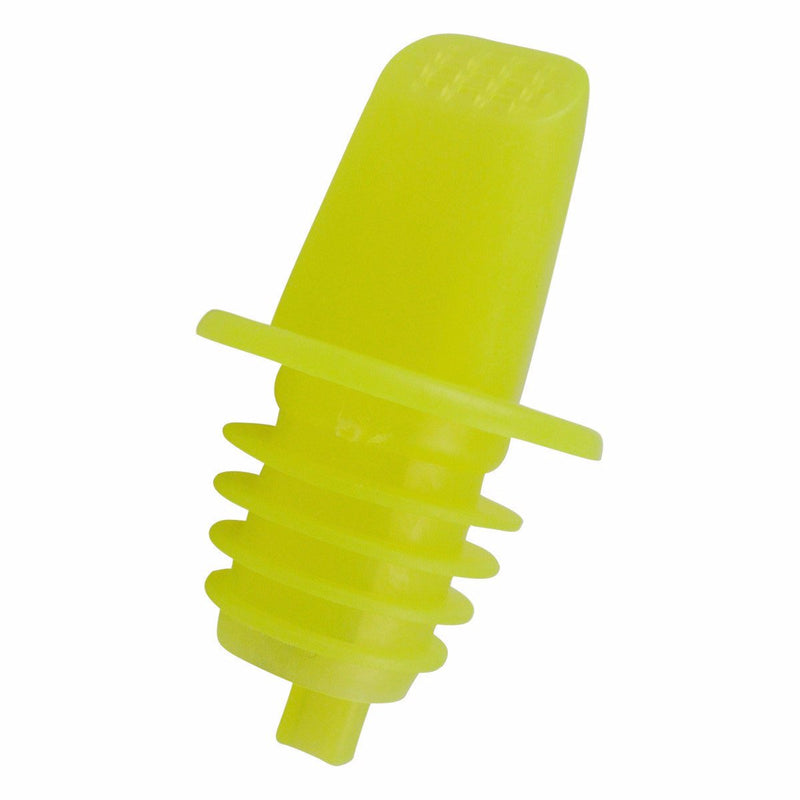 Tablecraft 33Y Free Flow Screened Pourer Yellow 12/Pack