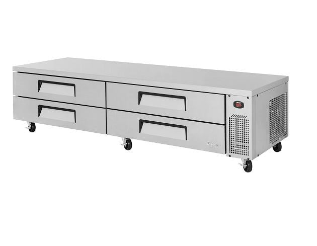 Turbo Air TCBE-96SDR-N Super Deluxe 96" Four  Drawer Chef Base