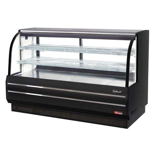 Turbo Air TCGB-72DR-W(B) Bakery Case Non-Refrigerated 72 1/2"W 23.2 Cu. Ft.