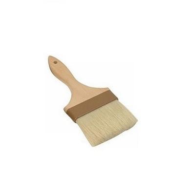 Thunder Group WDPB005 4" Flat Boar Bristles with Wooden Handle