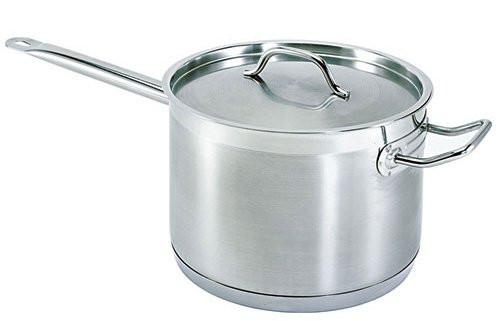 Update SSP-7 7 Qt SS Sauce Pan With Cover, Handle