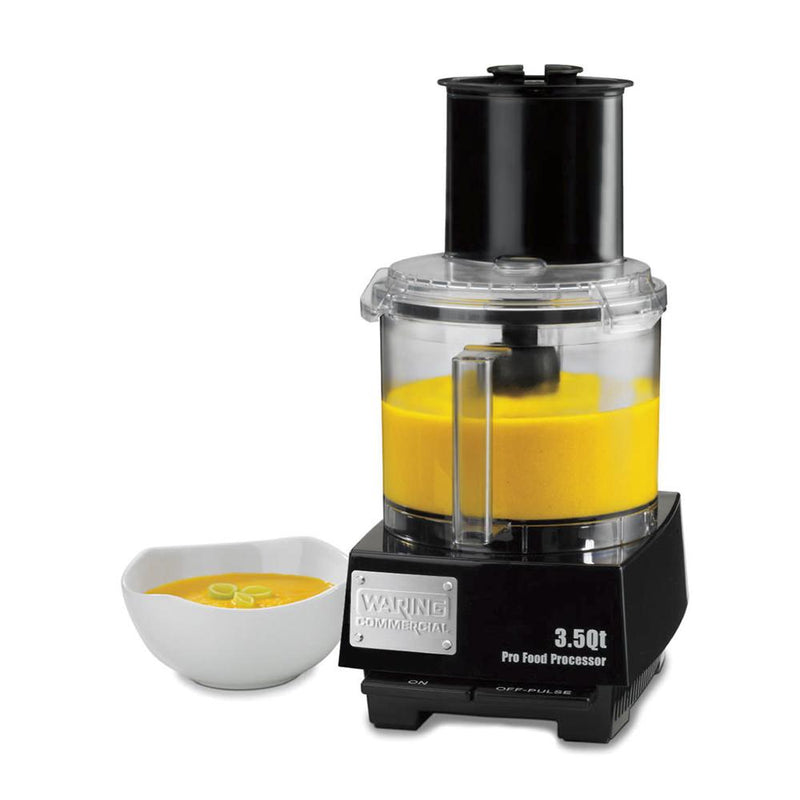 Waring WFP14S 3.5 Quart Bowl Cutter Mixer with LiquiLock Seal System