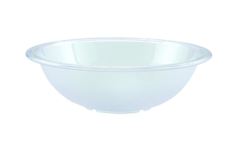Winco PBB-10 10.8" Dia Polycarbonate Pebbled Bowl
