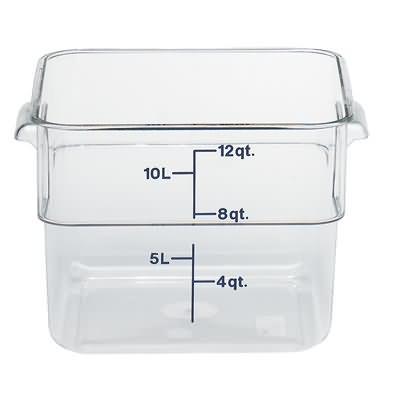 Cambro 12SFSCW 12 Qt Square Container Cam-Wear