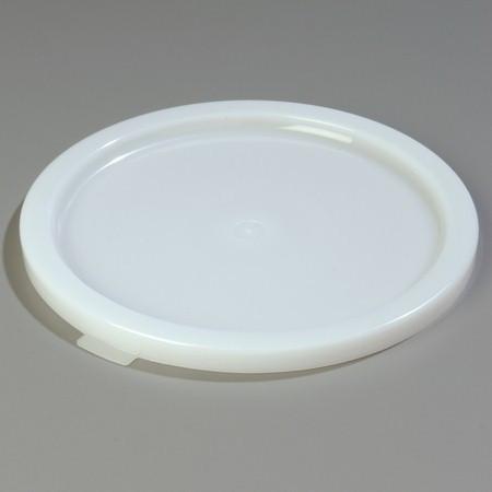 Carlisle 120202 White Lid For 12,18,22 Qt Containers