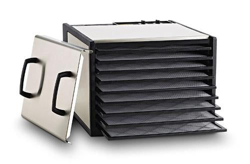 Excalibur 9-Tray Outer Case Stainless Steel w/Plastic Trays