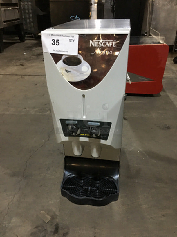 Nescafe Commercial Countertop Hot Beverage Dispenser used