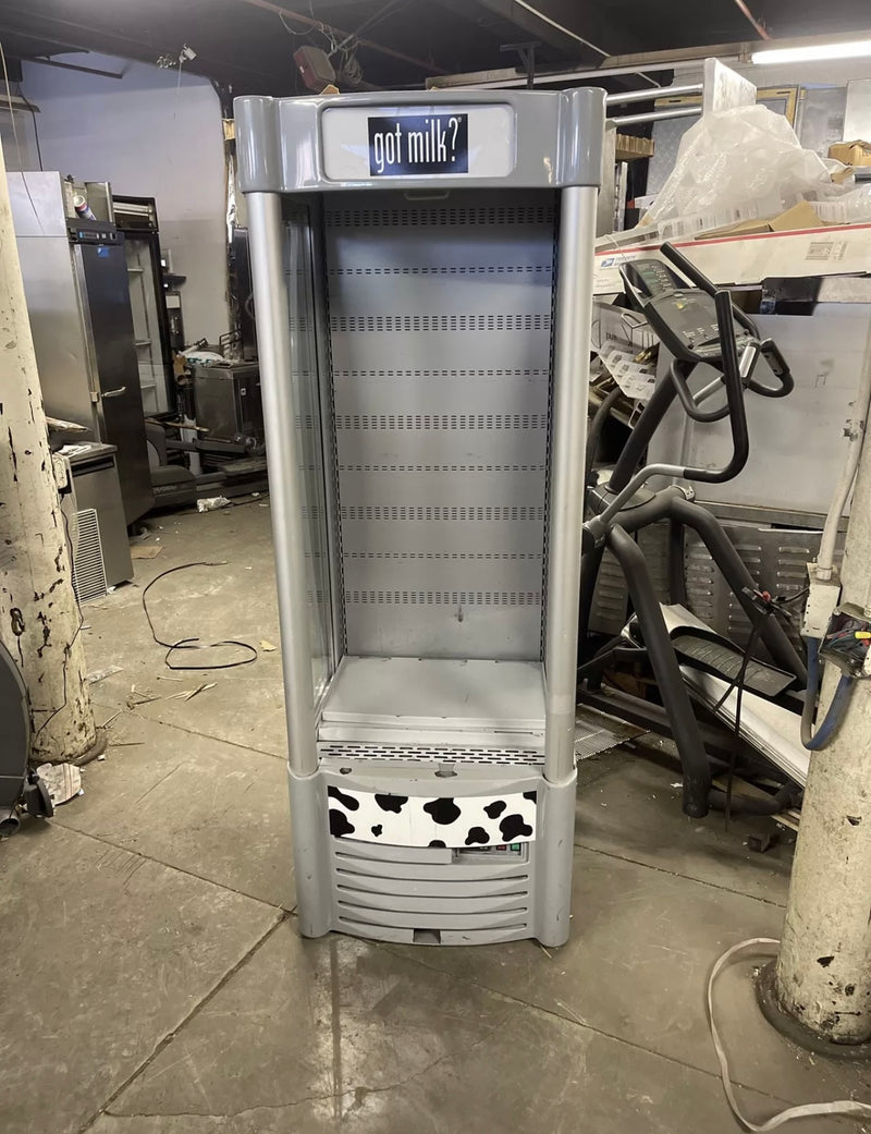 AHT ATC-27 27” WIDE OPEN AIR GRAB AND GO REFRIGERATOR USED
