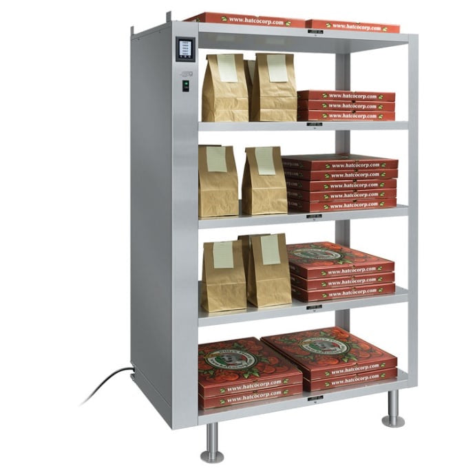 Hatco GRS2G-3920-5 43" Self Service Countertop Heated Holding Shelf - (5) Shelves, 120v